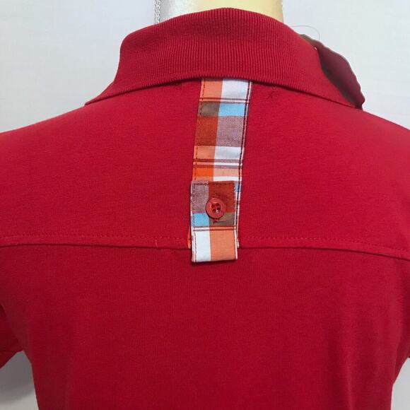 More to Love NWT Red Polo Shirt Women Various - Picture 9 of 13